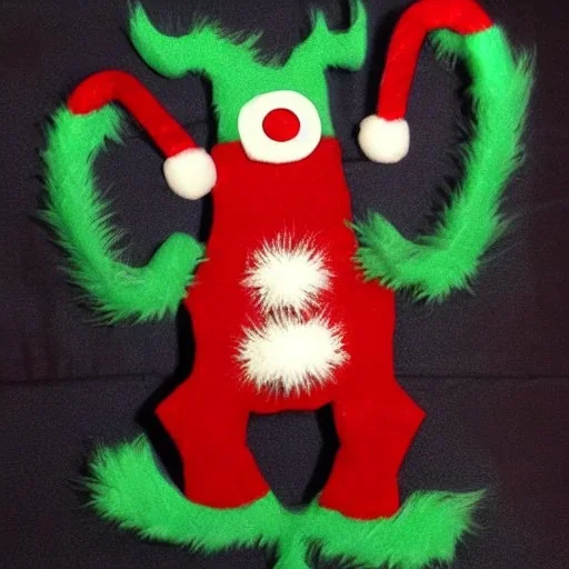 Hooks the Christmas monster