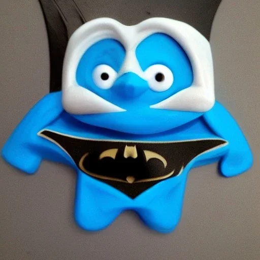 mix batman and smurf