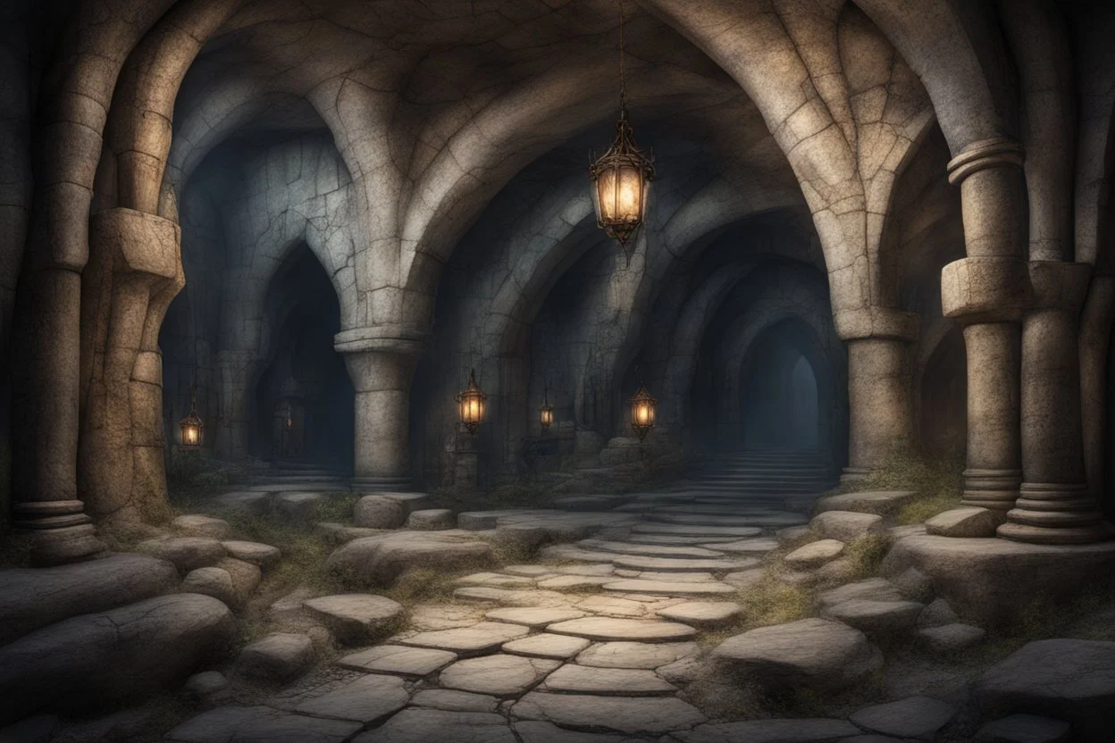 fantasy medieval underground