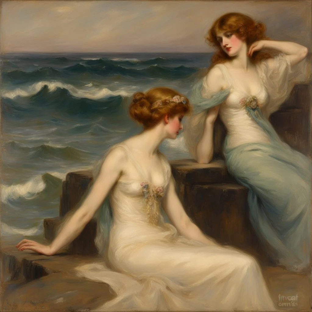 James Jebusa Shannon (American, 1862-1923) Sirens