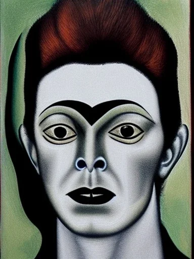 Portrait of bowie by kahlo