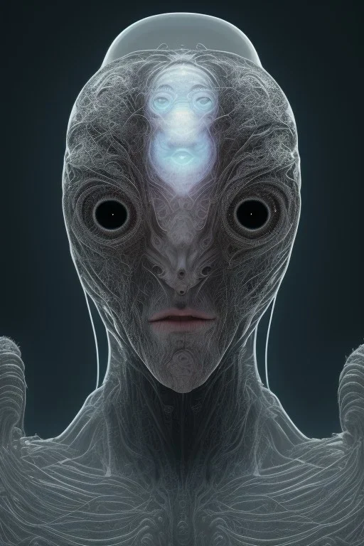 spider alien, head,8 eyes, evil, 8k, finely detailed, photo realistic, HR Giger style