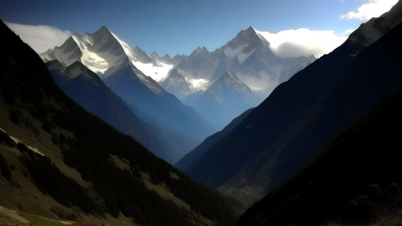 جبال الهيمالايا المخيفه