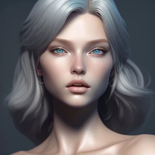 Portrait of mutant, perfect composition, perfect hair, hyperrealistic, super detailed, 8k, high quality, intricate details, highly detailed, Blender, matze