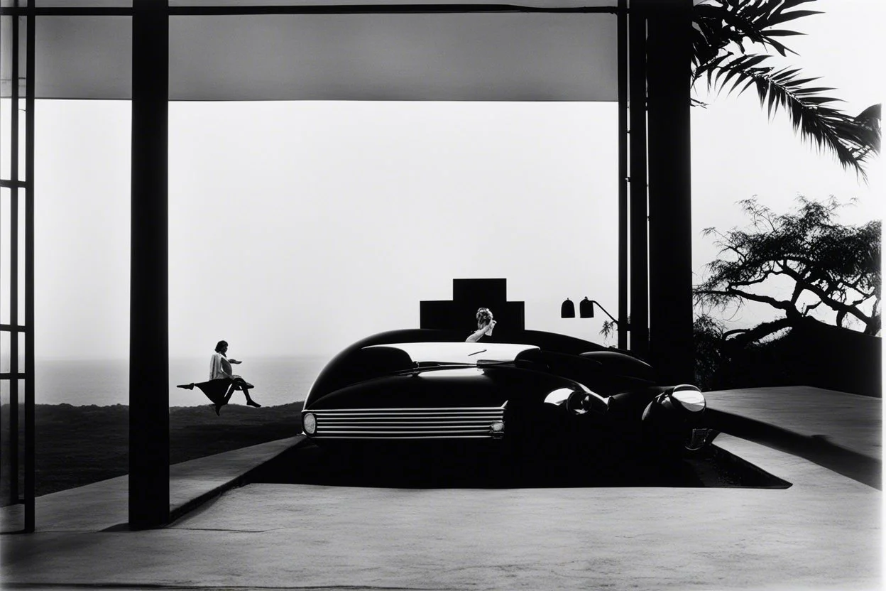 haiku high res photo by Helmut Newton