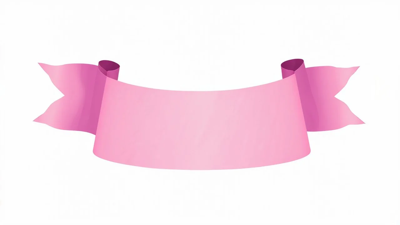ribbon graphic element with added rough canvas texture