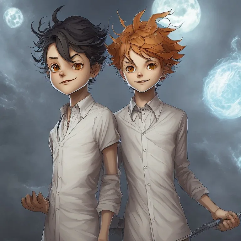 portrait norman the promised neverland