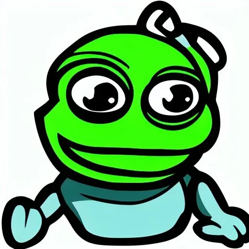 twitch emote style Pepe the Frog