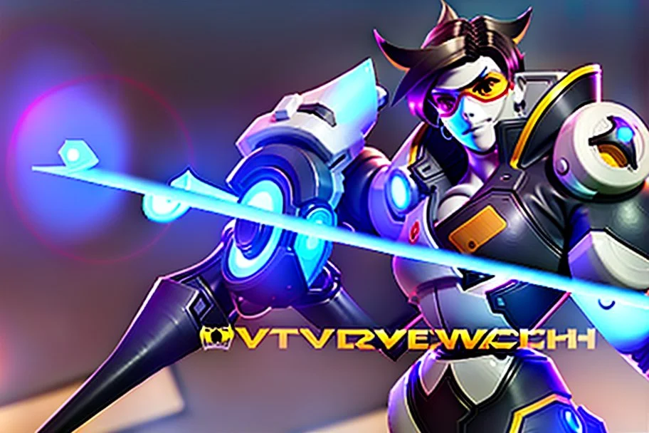 Overwatch game cool fight with all heros