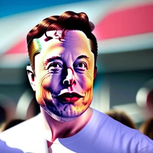 Elon musk as ice cream