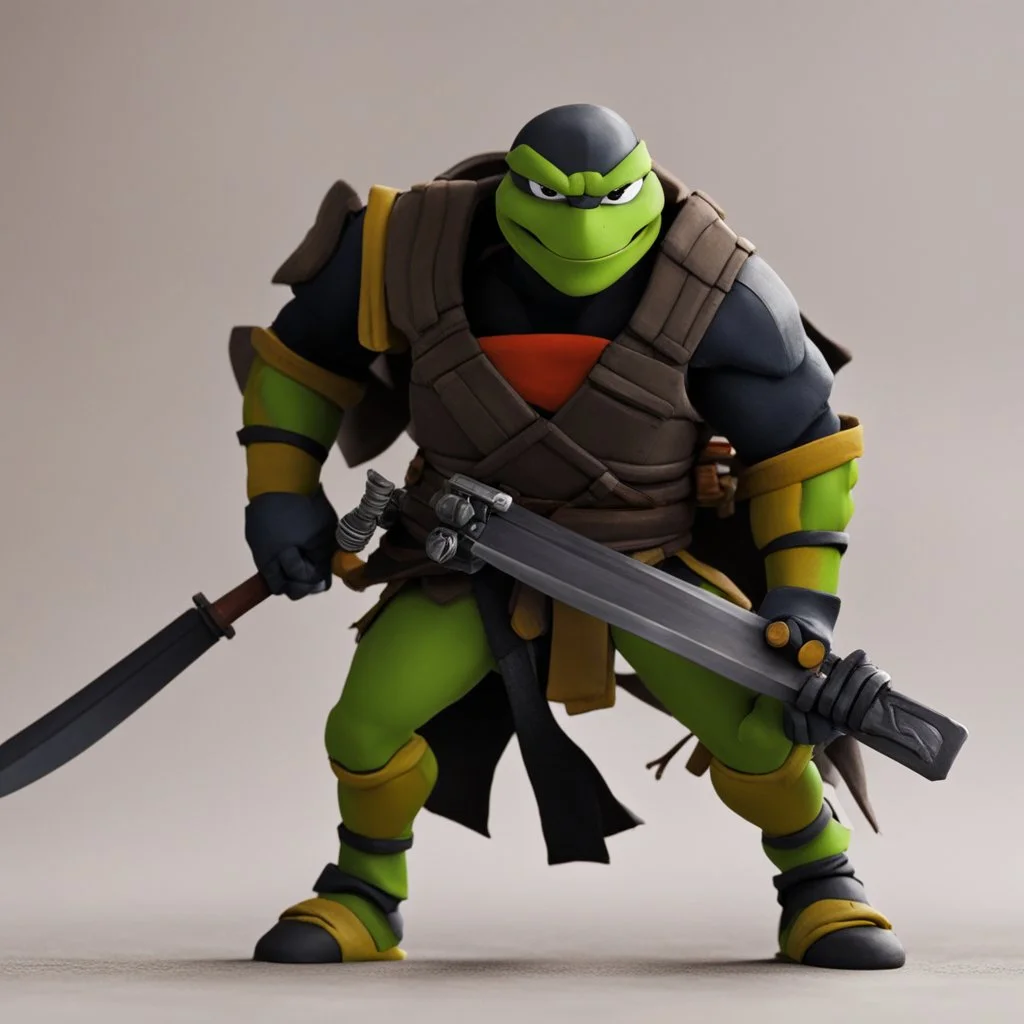 [Clay Animation] The Last Ronin: old TMNT