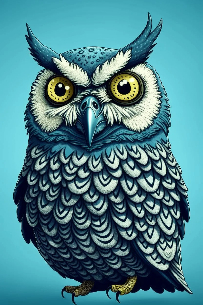 Owl / shark hybrid