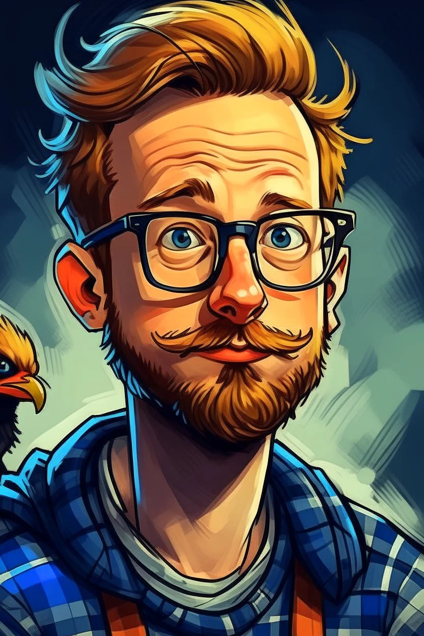 Portrait of the youtuber Rob McQuack
