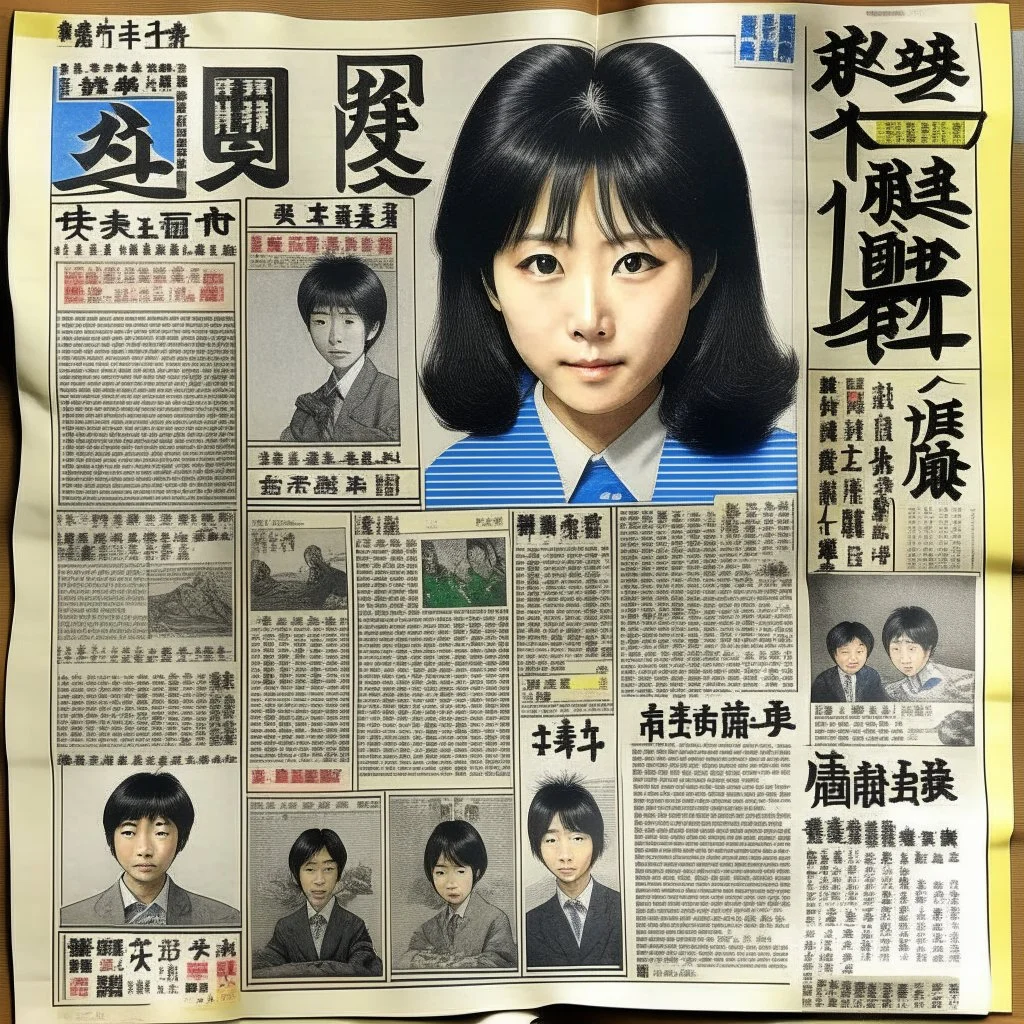 80's Japanese newspaper