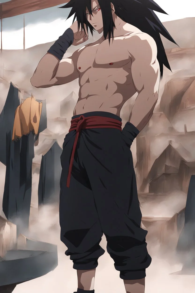 Madara but his body is really defined