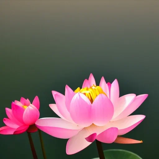 light pink lotus, gracious, backlit, happy