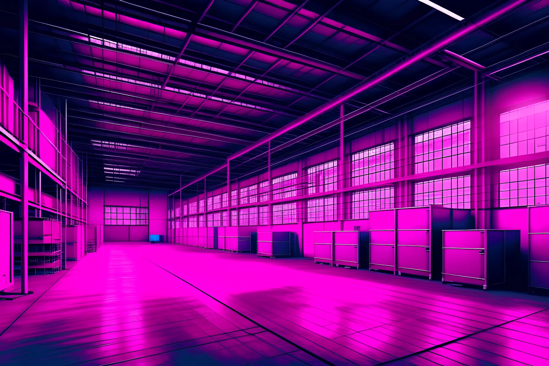 magenta warehouse