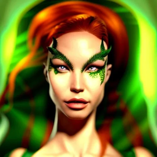 ultra detailed fullbody portrait of Beautiful Poison Ivy , extremely detailed digital painting, intrincate, extremely detailed face,crystal clear eyes, in the style of Ohrai Noriyoshi and robert e howard and pablo oliveira and Ken Kelley and Keith Parkinson,mystical colors,perfectly centered image, perfect composition, rim light, beautiful lighting,8k, stunning scene, raytracing