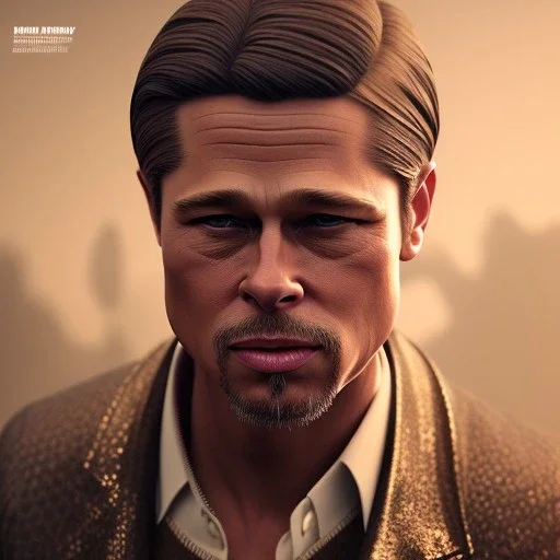 Full body, 3d render, Brad pitt 1800's men style, 1800's hair style, 1800's men clothes style,cleaning house, hyper realistic, octane render, unreal engine 5, 8k, palace background, uhd