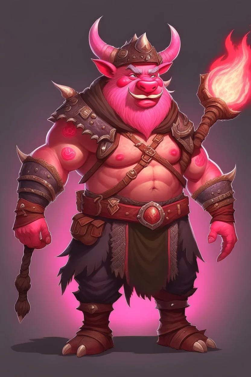 pigman barbarian mage pigman