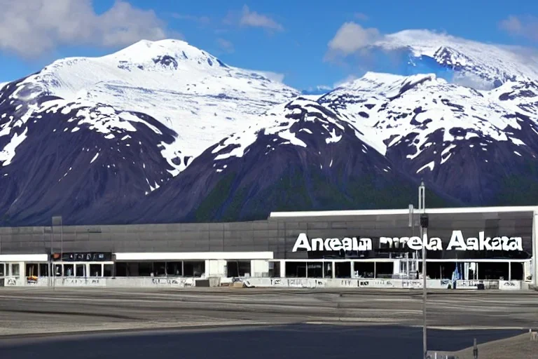 Centre commercial en Alaska