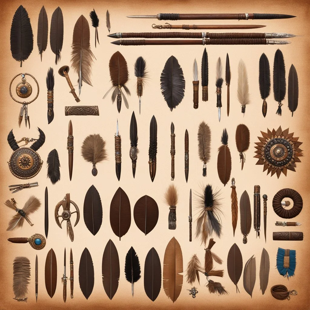 EDC western Indian Apache's Kit for Indian wars