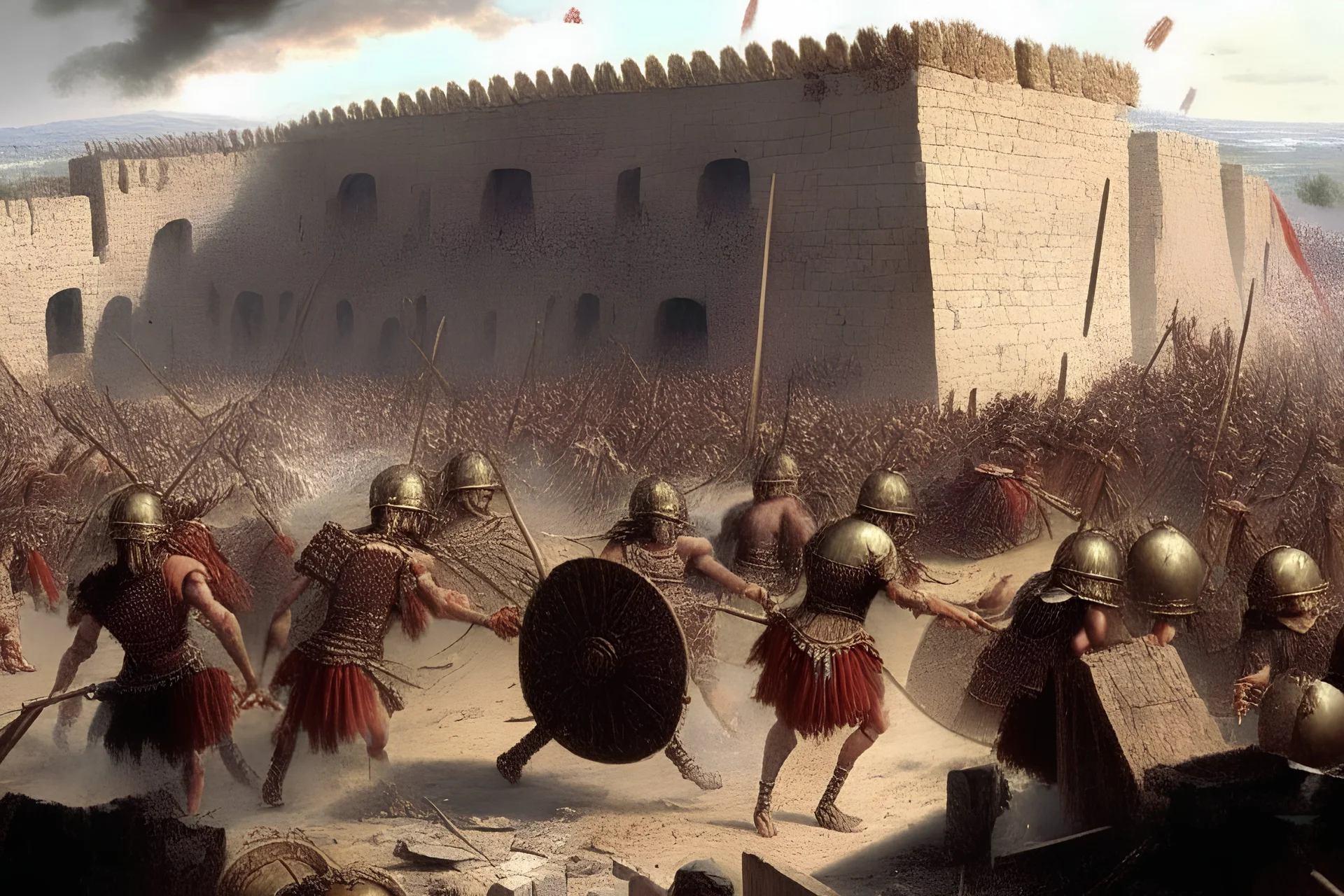 Siege of Saguntum In 219 BC, Hannibal clashed with the Roman city of Saguntum.