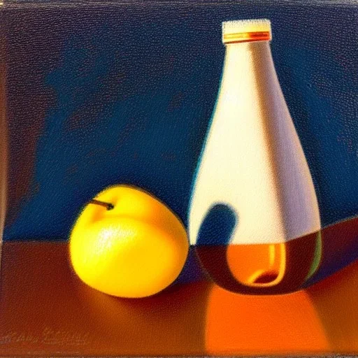 still life bottle