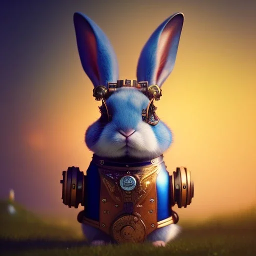 steampunk rabbit,steampunk style, polaroid,outdoors,shallow dept of field, close up, macro lens, cinematic, unreal engine 5, 8k,elegant,hyperphotorealistic, hyperphotomaximalist, by japbun2-40