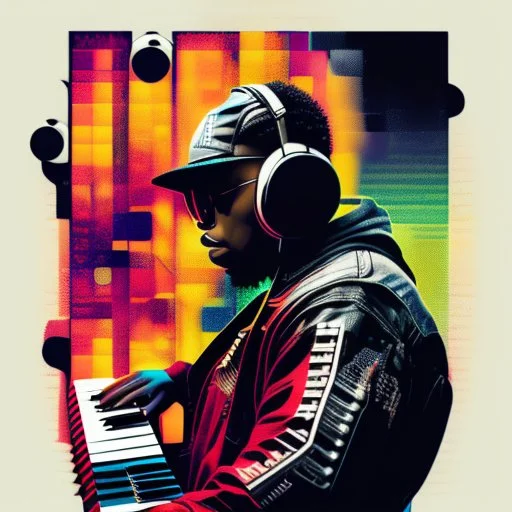 Contest music producer tekno korg posterizzato