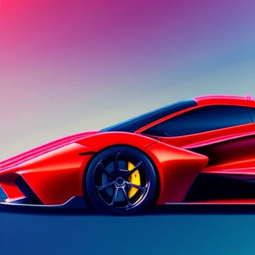 fullbody Drawing of 'sketch of HyperCar',intricate detail,andrea bonelli,Kilian Eng,Ohrai,evan lee,Aleksandr Sidelnikov,KyuYong Eom,three quarters frontal aerial view,toned colors,16k