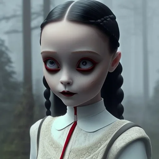 wednesday addams jenna ortega dans sahnesi baş rol netflix dizisi 2022