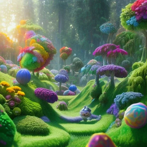 Play doh style, pixar style, volumetric summer garden environment and background, hyper realistic painting of adidas sneaker, looking excited, volumetric lighting, dramatic lighting, detailed digital painting, anime, ornate, colour-saturated colors, chaotic, small minutiae, tiny features, particulars, centered, smooth, sharp focus, renderman gofur render, 8k, uhd, detailed eyes, realistic shaded volumetric lighting, sunlight caustics, backlight, centered camera view