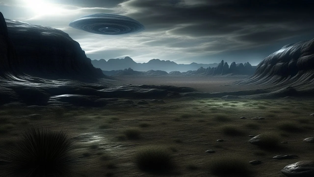 haunting extraterrestrial landscape