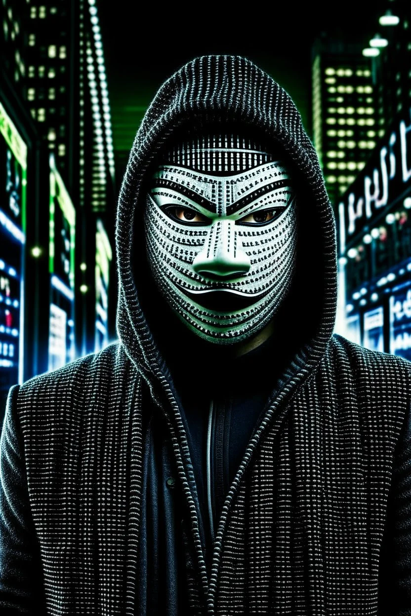 anonymous hacking group spinoff int he style of cyberpunk