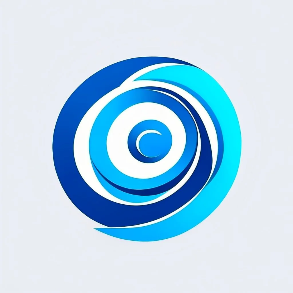 logo for telecom company vector blue mobile