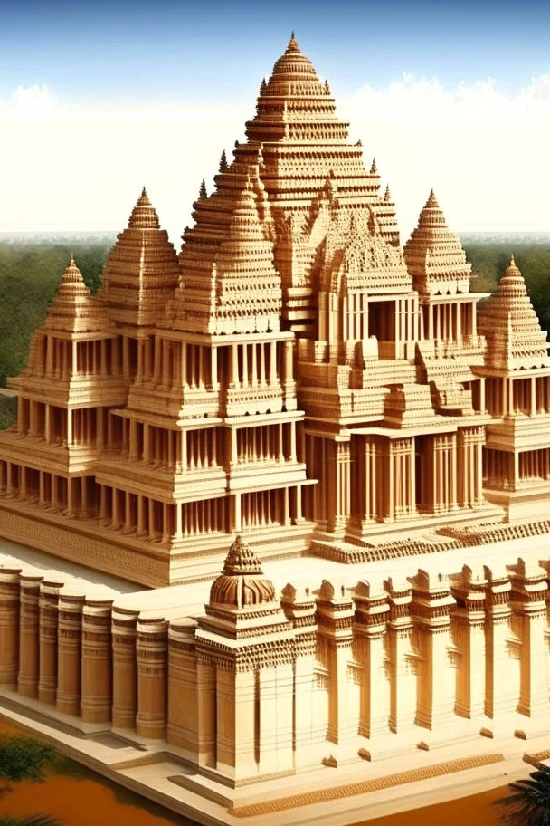 architectural style for Supreme Court of India similar to Sri Ranganatha Swamy Temple