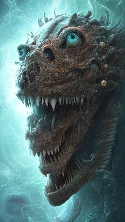 Nul ne saurait décrire le monstre ; aucun langage ne saurait peindre cette vision de folie, ce chaos de cris inarticulés, cette hideuse contradiction de toutes les lois de la matière et de l'ordre cosmique.