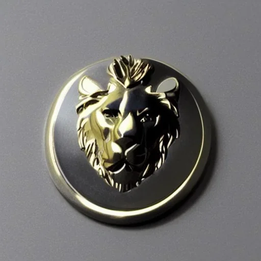 peugeot metal lion logo square badge