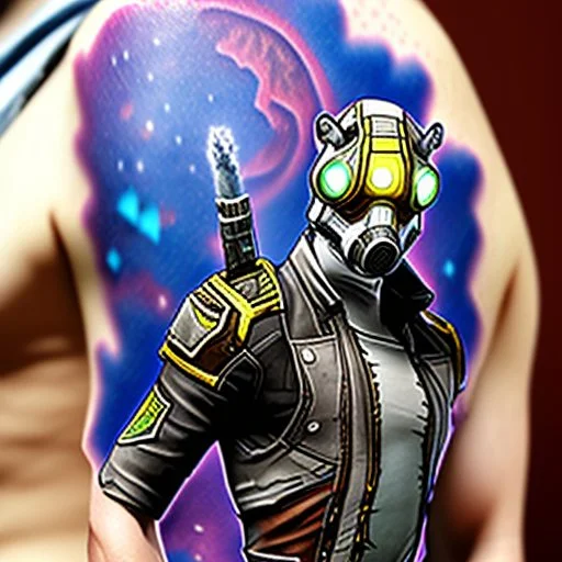 Starlord tattoo | Geek tattoo, Tattoos, Galaxy tattoo