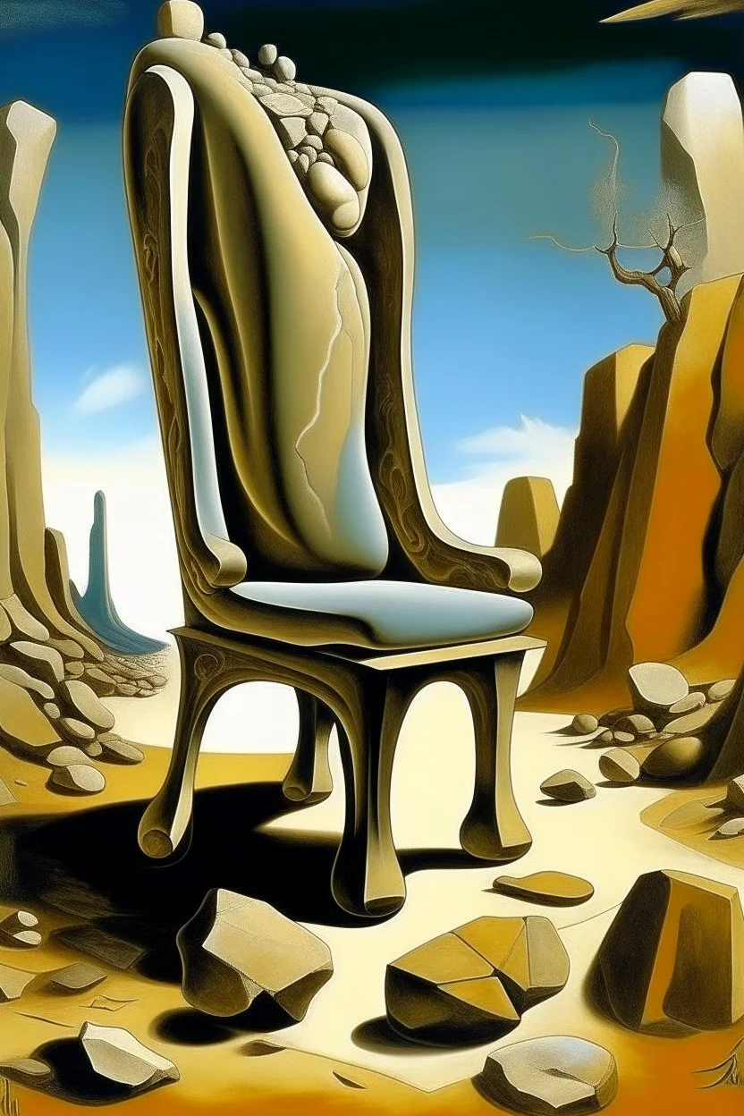 stone chair by Dali