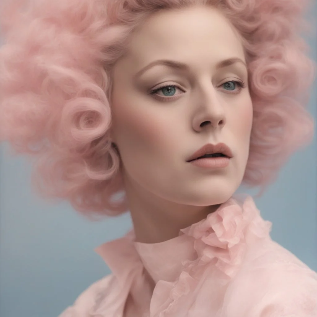 Marie-Antoinette , plastic jacket, pink,autochrome