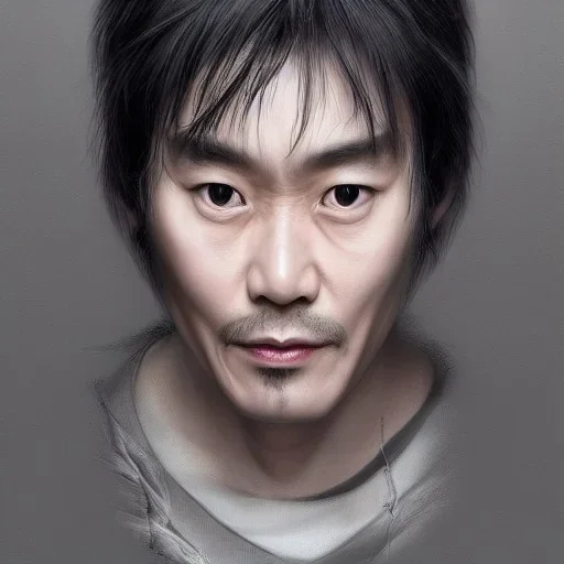 Insanely detailed portrait character of stephen chow :: perfect proportions :: flawless perfect hands :: by Artgerm, Greg Olsen, Pixar, WLOP :: hyperrealistic, hyper detailed, photorealistic :: a masterpiece, incredible composition, amazing depth, imposing, meticulously composed, 8k :: unreal engine :: Mappa studios :: detailed matte painting, deep color, fantastical, intricate detail, splash screen, complementary colors, fantasy concept art, 8k resolution trending on Artstation Unreal Engine