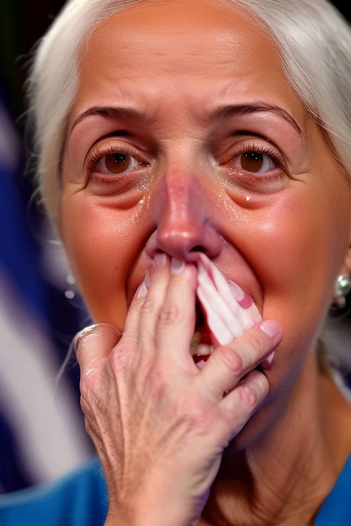 Marjorie Taylor Greene crying over AOC Victory for presidency