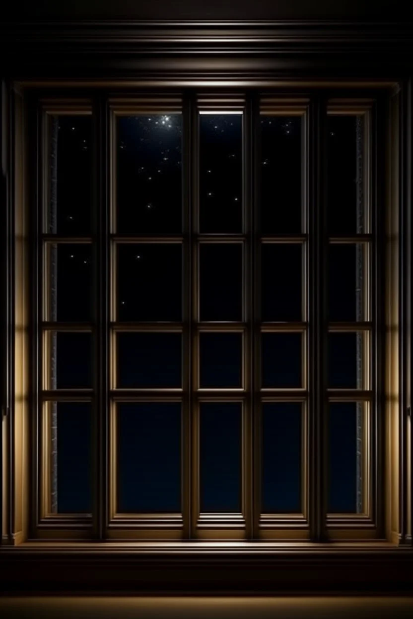 night window realistic