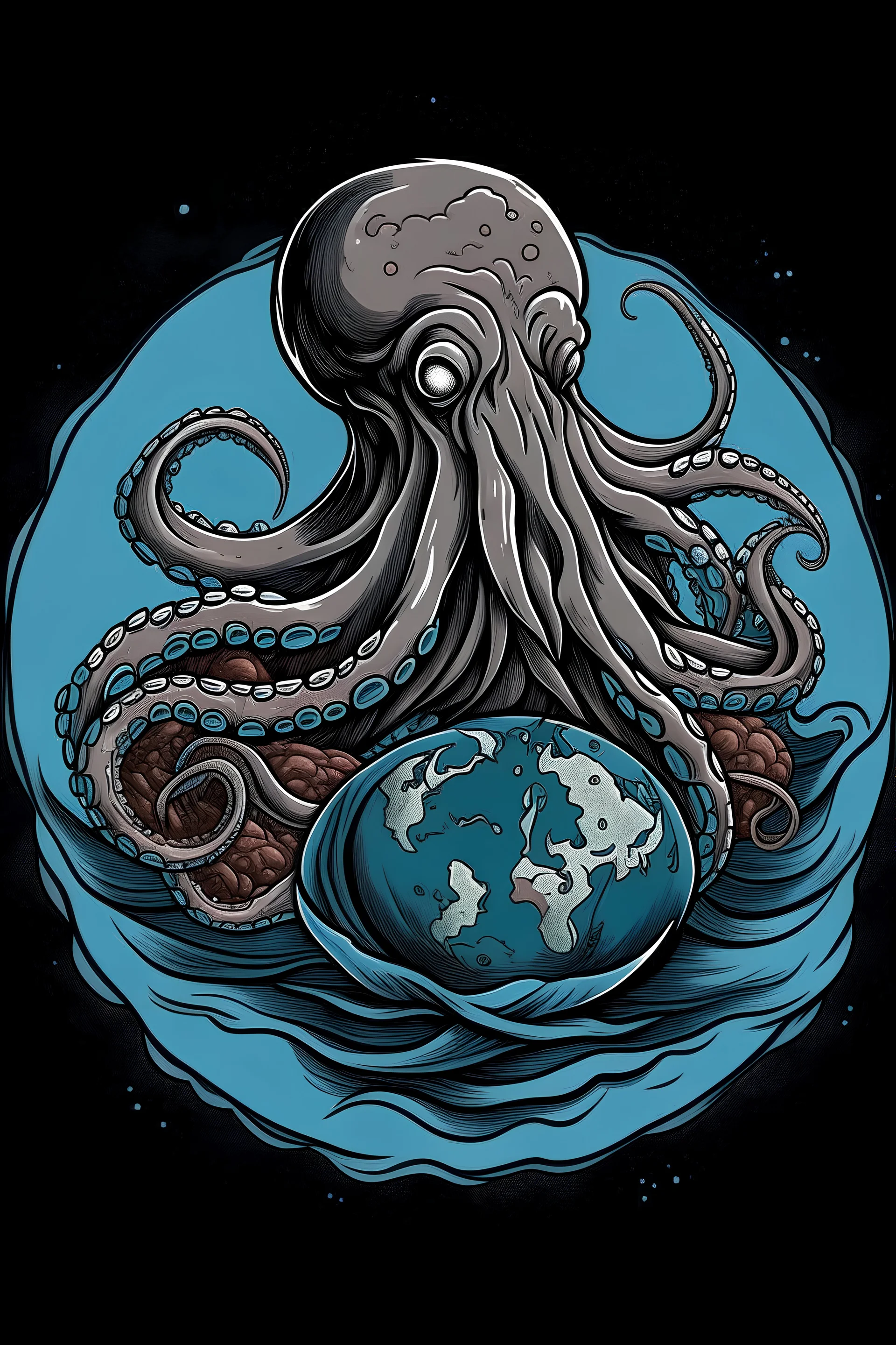 kraken eating the world