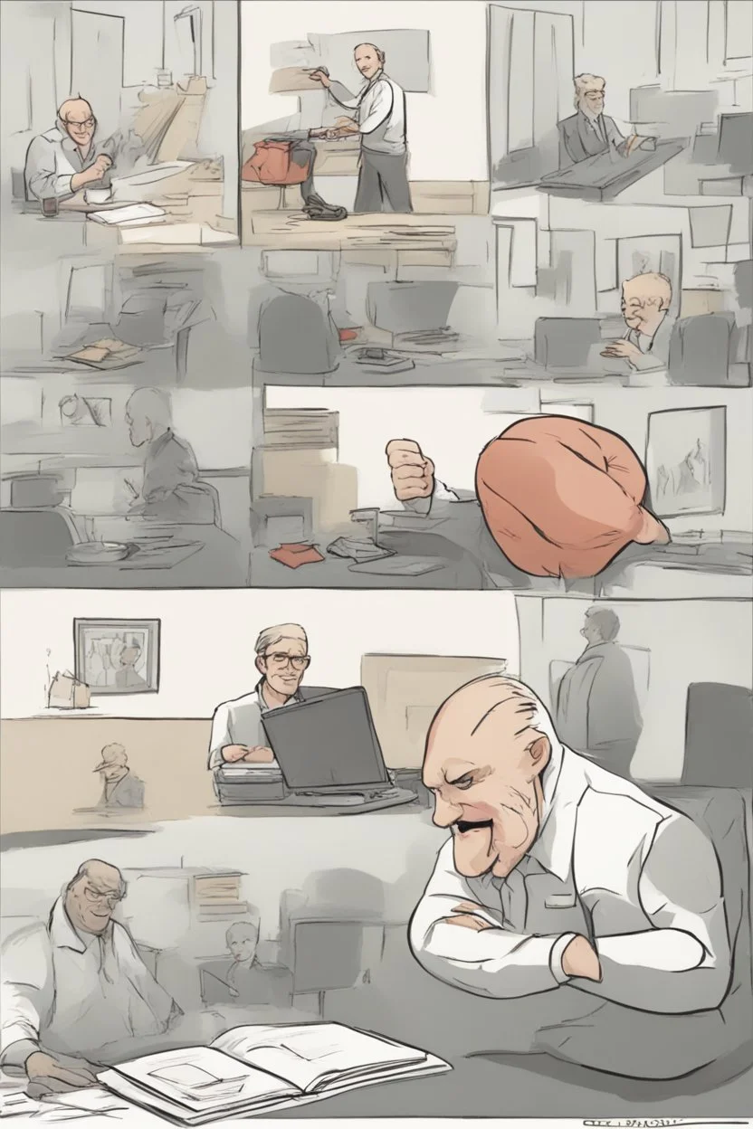 draw a helpful man that always is ready to help