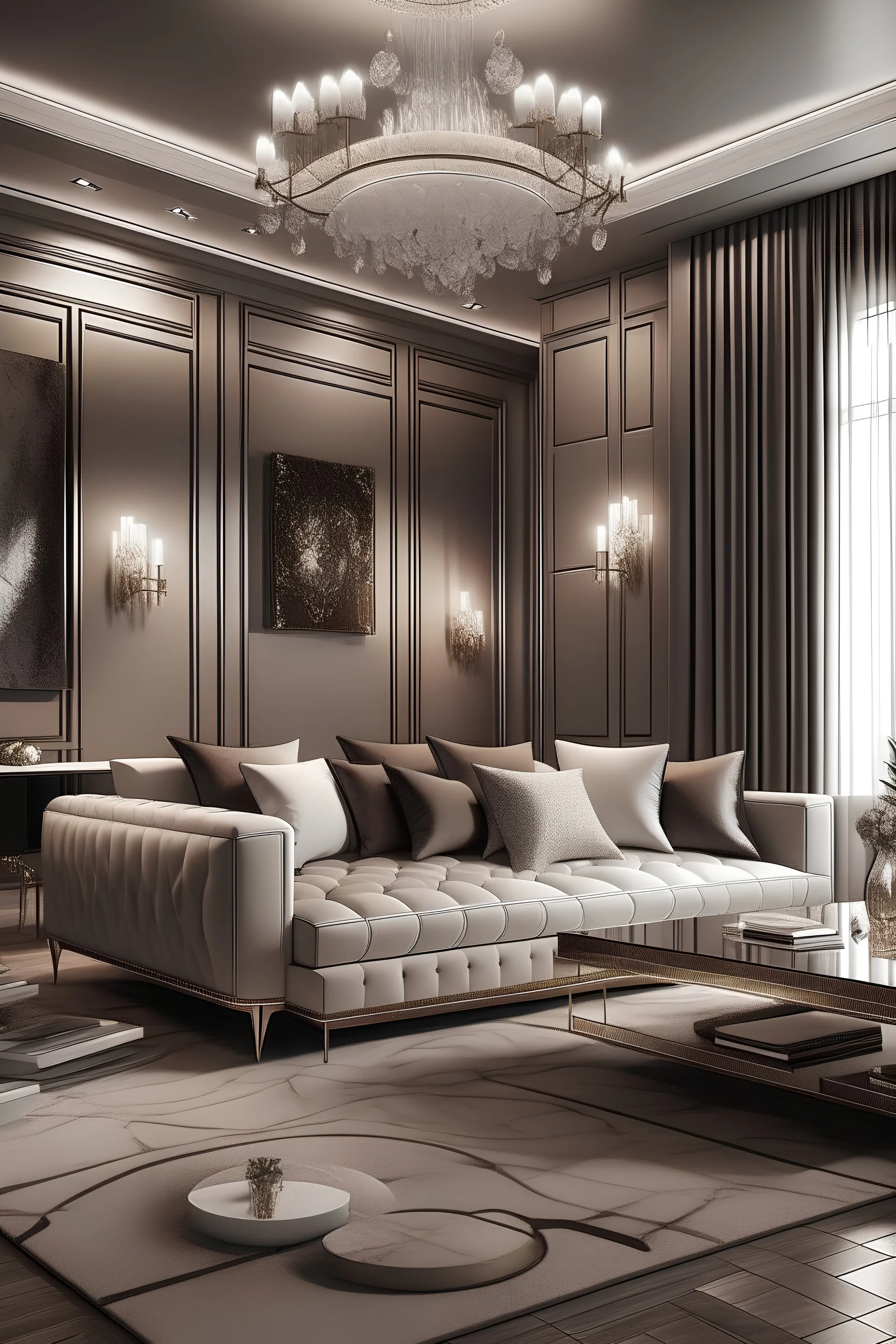 create a luxurious atmosphere