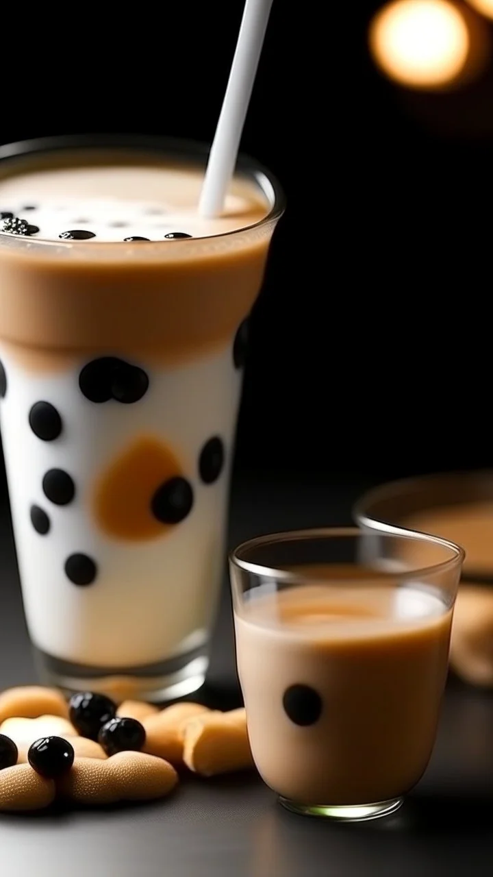 bubble tea with milk