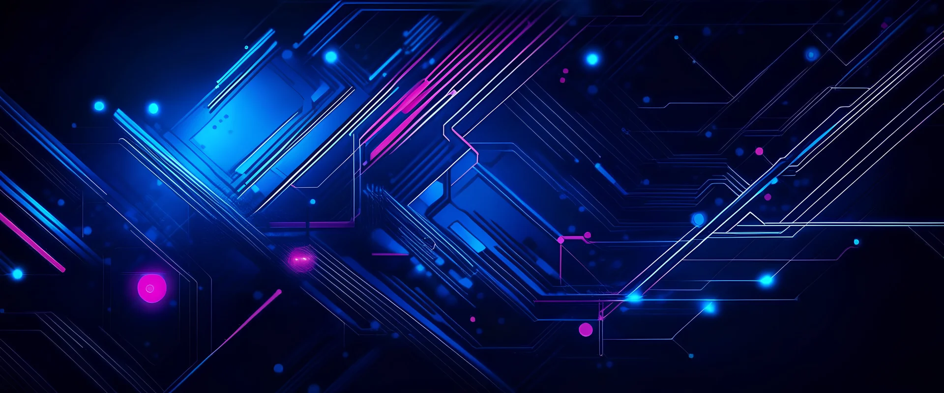 Pink and dark blue cyberpunk abstract background